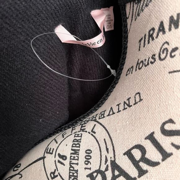 New faux fur collar poncho - Picture 6 of 7